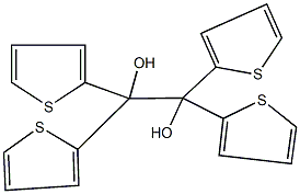 1,1,2,2-tetra(2-thienyl)-1,2-ethanediol Struktur