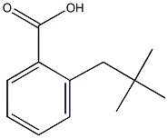 2-neopentylbenzoic acid Struktur