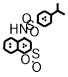 4-isopropyl-N-(2-oxonaphtho[2,1-d][1,3]oxathiol-5-yl)benzenesulfonamide Struktur