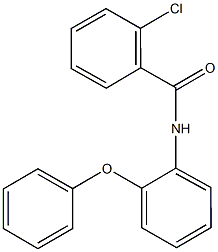 2-chloro-N-(2-phenoxyphenyl)benzamide Struktur