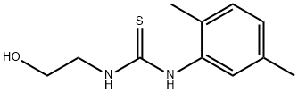 N'-(2,5-dimethylphenyl)-N-(2-hydroxyethyl)carbamimidothioic acid Struktur