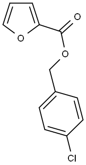 4-chlorobenzyl 2-furoate Struktur