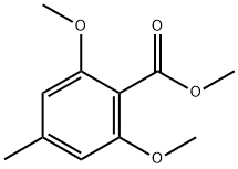 methyl 2,6-dimethoxy-4-methylbenzoate Struktur