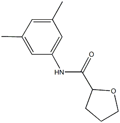 N-(3,5-dimethylphenyl)tetrahydro-2-furancarboxamide Struktur