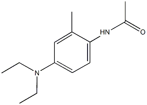 N-[4-(diethylamino)-2-methylphenyl]acetamide Struktur