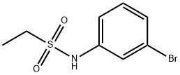 N-(3-bromophenyl)ethanesulfonamide Struktur