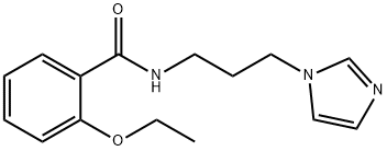 2-ethoxy-N-[3-(1H-imidazol-1-yl)propyl]benzamide Struktur