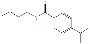 N-isopentyl-4-isopropylbenzamide Struktur