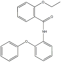 2-ethoxy-N-(2-phenoxyphenyl)benzamide Struktur