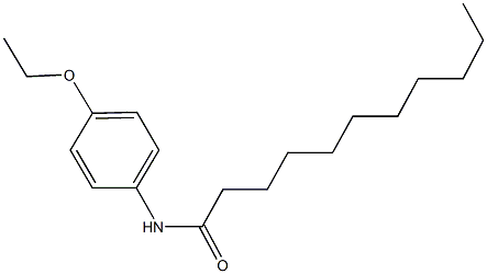 N-(4-ethoxyphenyl)undecanamide Struktur