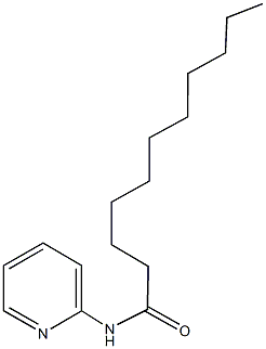 N-(2-pyridinyl)undecanamide Struktur