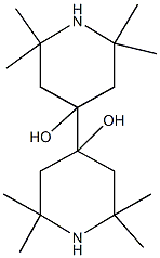 4,4'-bis(2,2,6,6-tetramethylpiperidin-4-ol) Struktur