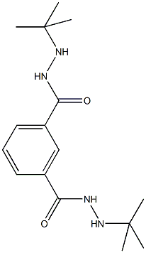 N'~1~,N'~3~-di(tert-butyl)isophthalohydrazide Struktur