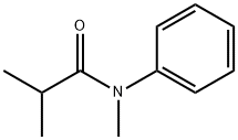 N,2-dimethyl-N-phenylpropanamide Struktur