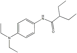 N-[4-(diethylamino)phenyl]-2-ethylbutanamide Struktur