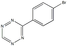 3-(4-bromophenyl)-1,2,4,5-tetraazine Struktur