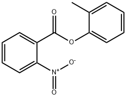 2-methylphenyl 2-nitrobenzoate Struktur