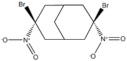 3,7-dibromo-3,7-dinitrobicyclo[3.3.1]nonane Struktur