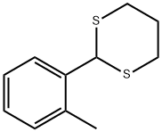 2-(2-methylphenyl)-1,3-dithiane Struktur