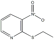 2-(ethylsulfanyl)-3-nitropyridine Struktur