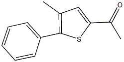 1-(4-methyl-5-phenyl-2-thienyl)ethanone Struktur