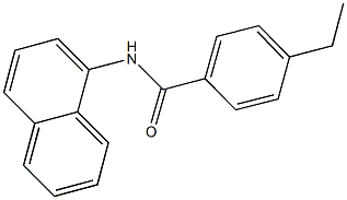 4-ethyl-N-(1-naphthyl)benzamide Struktur