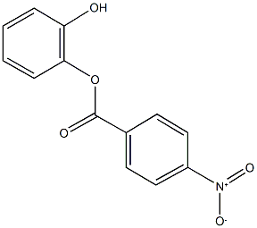 2-hydroxyphenyl 4-nitrobenzoate Struktur