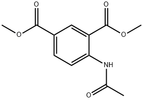 dimethyl 4-(acetylamino)isophthalate Struktur