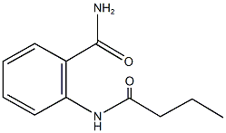 2-(butyrylamino)benzamide Struktur