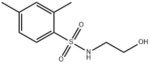 N-(2-hydroxyethyl)-2,4-dimethylbenzenesulfonamide Struktur