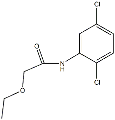 N-(2,5-dichlorophenyl)-2-ethoxyacetamide Struktur