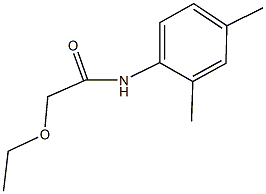 N-(2,4-dimethylphenyl)-2-ethoxyacetamide Struktur