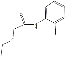 2-ethoxy-N-(2-methylphenyl)acetamide Struktur