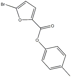 4-methylphenyl 5-bromo-2-furoate Struktur