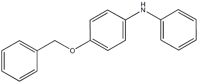 N-[4-(benzyloxy)phenyl]-N-phenylamine Struktur