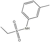 N-(3-methylphenyl)ethanesulfonamide Structure