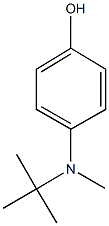 4-[tert-butyl(methyl)amino]phenol Struktur