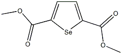 dimethyl selenophene-2,5-dicarboxylate Struktur