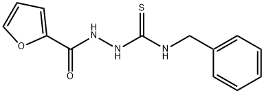 2-(furan-2-ylcarbonyl)-N-(phenylmethyl)hydrazinecarbothioamide Struktur