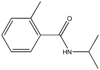 N-isopropyl-2-methylbenzamide Struktur