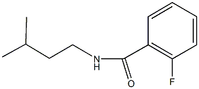 2-fluoro-N-isopentylbenzamide Struktur