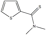 N,N-dimethyl-2-thiophenecarbothioamide Struktur