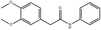 2-(3,4-dimethoxyphenyl)-N-phenylacetamide Struktur