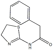 N-(4,5-dihydro-1,3-thiazol-2-yl)-2-phenylacetamide Struktur