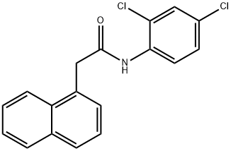 N-(2,4-dichlorophenyl)-2-(1-naphthyl)acetamide Struktur