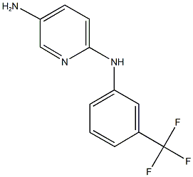 N-(5-amino-2-pyridinyl)-N-[3-(trifluoromethyl)phenyl]amine Struktur