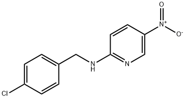 2-[(4-chlorobenzyl)amino]-5-nitropyridine Struktur