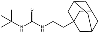 N-[2-(1-adamantyl)ethyl]-N'-tert-butylurea Struktur