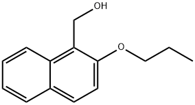 (2-propoxy-1-naphthyl)methanol Struktur