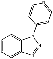 1-(4-pyridinyl)-1H-1,2,3-benzotriazole Struktur